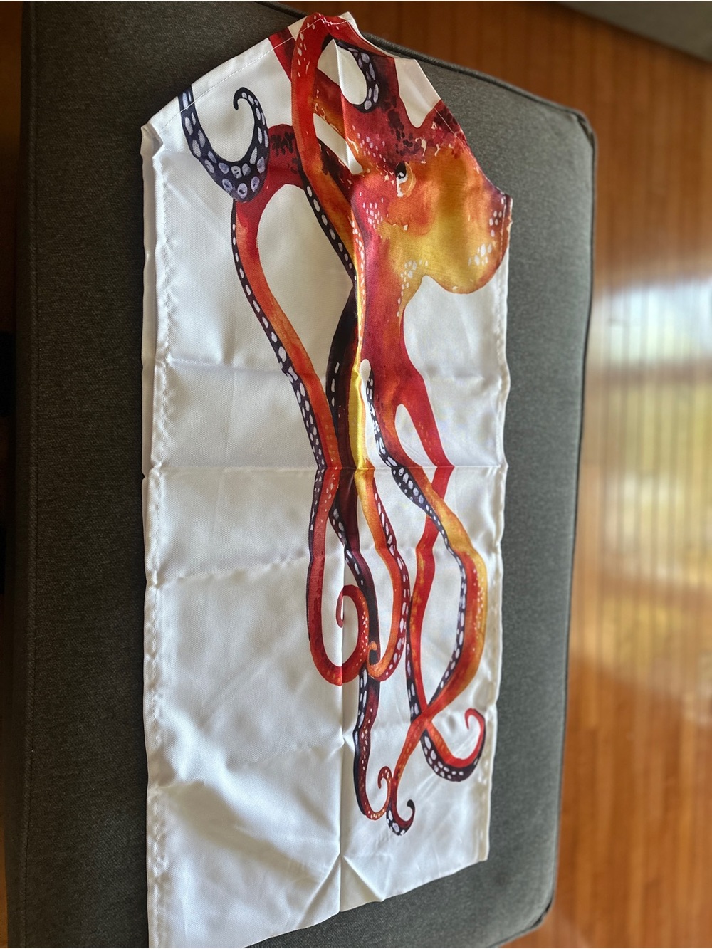 Octopus Print Indoor/Outdoor Table Runner (70 Inches)
